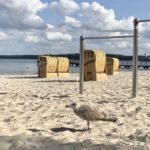 Ostseestrand in Eckernförde Ostseestrand in Eckernförde