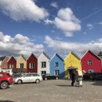 bunte Häuser am Hafen von Eckernförde bunte Häuser am Hafen von Eckernförde